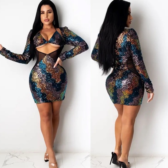 SEQUENCE DRESS - Picture 1 of 2